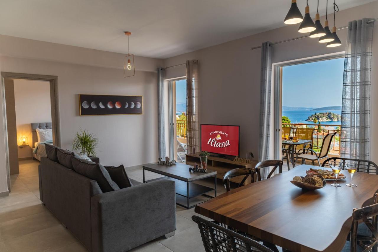 Iliana Apartments Tolo Bagian luar foto